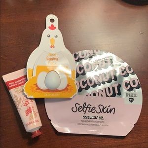 Face Mask & Hand Lotion Set, Pink & Dilly Delight